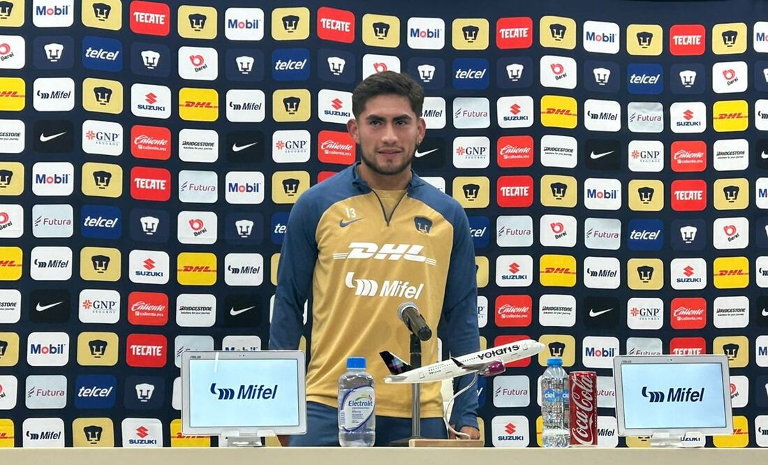 Pablo Monroy sale a dar la cara por Pumas ante la crisis de resultados en el Clausura 2024 FOTO: BRUNO LUNA