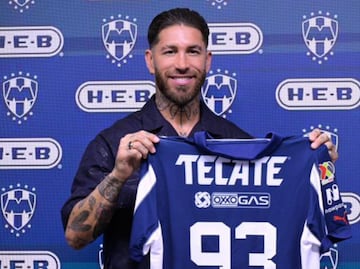 Rayados presenta de manera oficial a Sergio Ramos; vengo a ganar trofeos