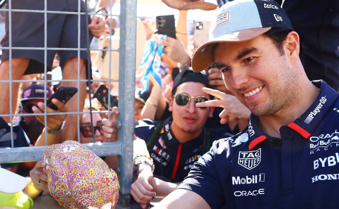 Al mexicano le restan cinco carreras para terminar la temporada. Foto: AFP.