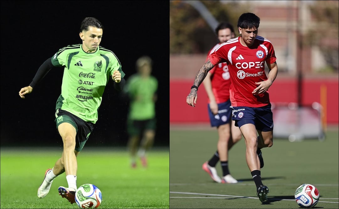 Aquí puedes seguir el minuto a minuto del partido amistoso entre México y Chile / FOTOS: Imago7 y @LaRoja