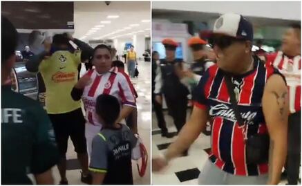 Afición de Chivas amedrentó a fanático del América en el aeropuerto