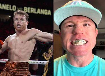 Canelo Álvarez peleó ante Edgar Berlanga con el protector bucal más caro de la historia
