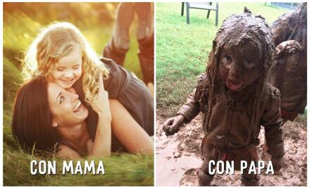 ¡Ellos son la onda! 10 cosas que los papás hacen diferente a las mamás