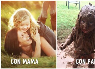 ¡Ellos son la onda! 10 cosas que los papás hacen diferente a las mamás