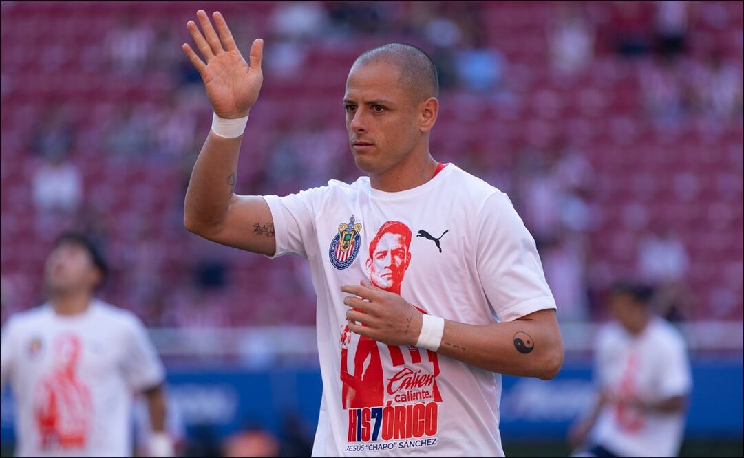 Chicharito Hernández mandó categórico recado antes de que Chivas dispute el Clásico Tapatío / FOTO: Imago7