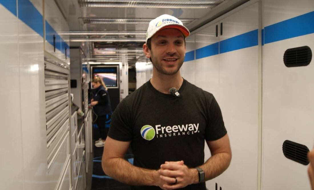 El regio es consciente de que está abriendo un camino en la máxima categoría de Nascar. Foto: Especial.