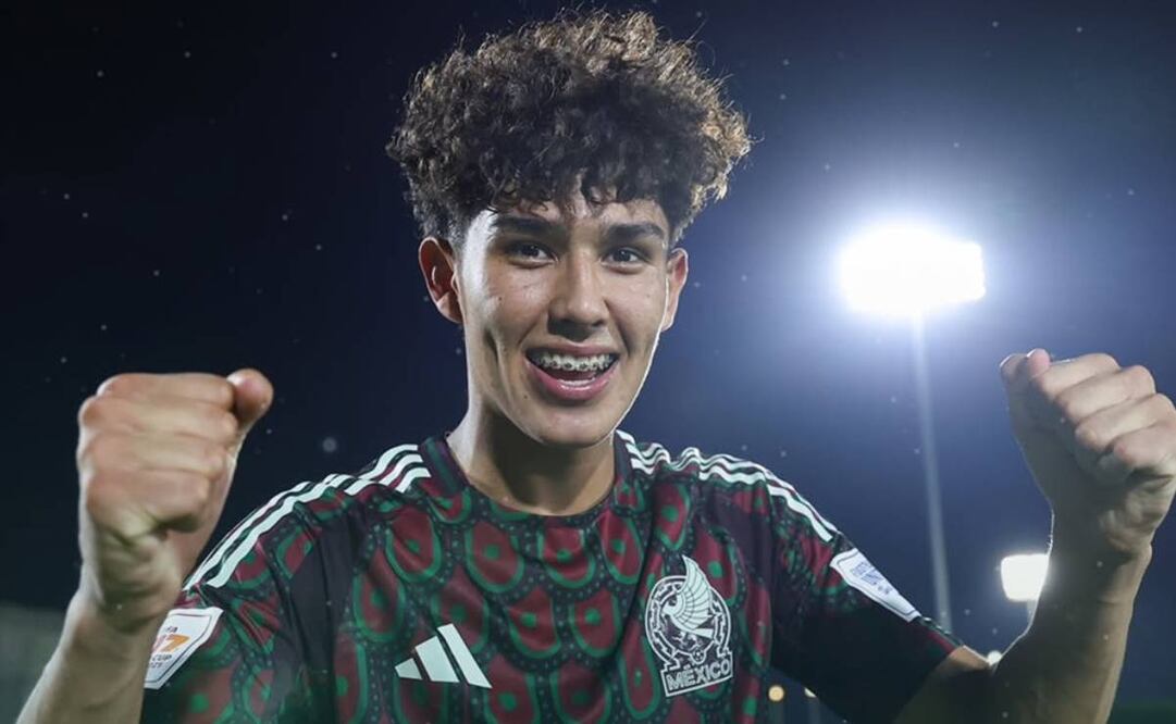 Ian Olvera anotó el gol del triunfo ante Costa de Marfil. FOTO: @miseleccionsubs