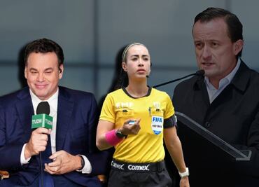 Faitelson explotó contra la Liga MX y la FMF por impedir hablar con Katia García, silbante del Pachuca-Querétaro