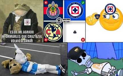 Cruz Azul vs Pumas: Estos son los mejores MEMES de la victoria celeste