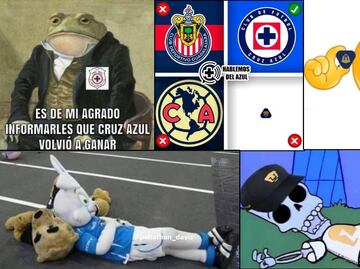 Cruz Azul vs Pumas: Estos son los mejores MEMES de la victoria celeste