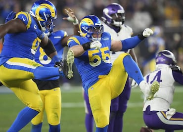 NFL: deja lista la Ronda Divisional tras la victoria de los Rams sobre los Vikings