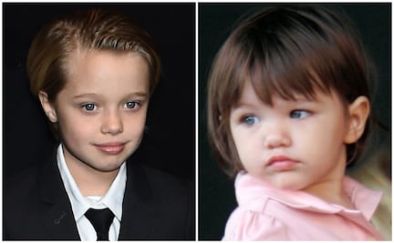 Así lucen Shiloh y Suri, las hijas de Brad Pitt y Tom Cruise