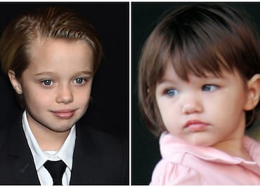 Así lucen Shiloh y Suri, las hijas de Brad Pitt y Tom Cruise