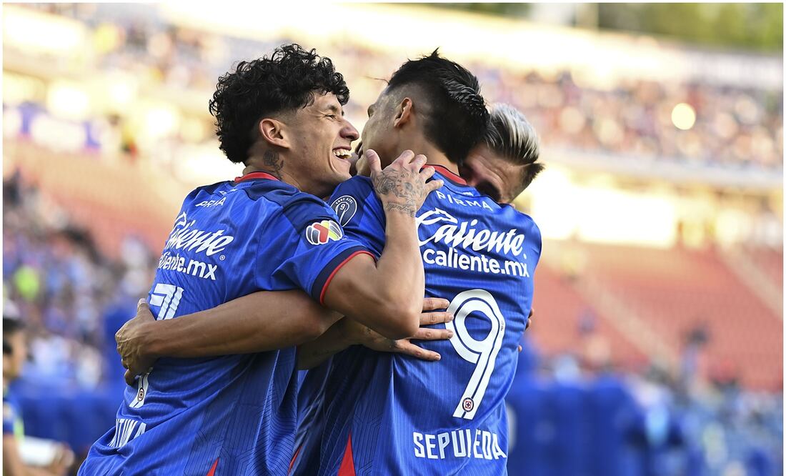 Cruz Azul celebrando un gol - Foto: Imago7