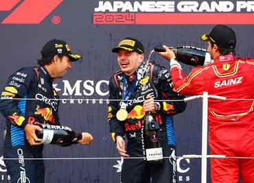 Checo Pérez, Max Verstappen y Red Bull retoman el dominio de la F1 tras el GP de Japón
