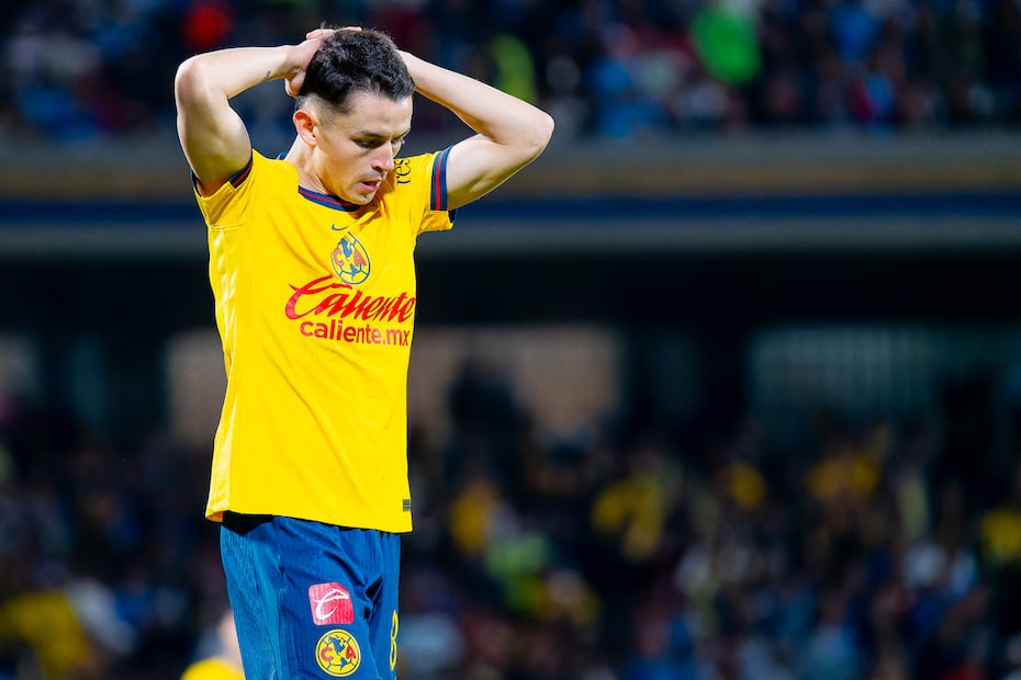 Álvaro Fidalgo en lamento, durante la Concacaf Champions Cup - Foto: Imago7