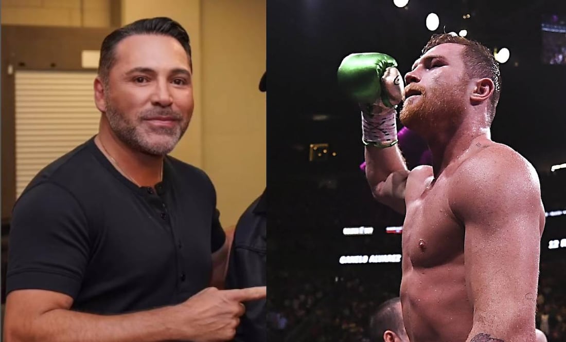 Óscar de la Hoya adjetivó al Canelo como un malagradecido.  Foto: Especial.