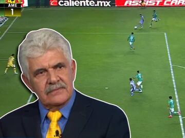 Tuca arremetió contra polémica jugada del empate del América ante León: "La revisión del VAR la hicieron en Coapa"