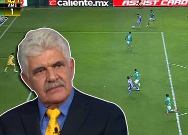 Tuca arremetió contra polémica jugada del empate del América ante León: "La revisión del VAR la hicieron en Coapa"