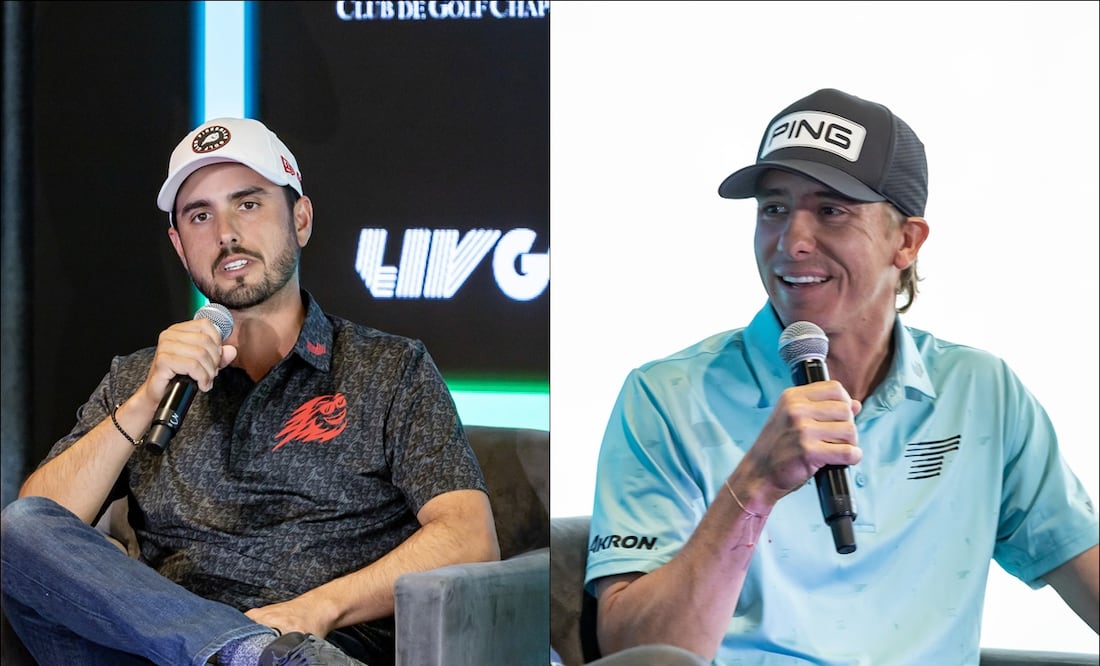 Abraham Ancer y Carlos Ortiz visitan la Ciudad de México como jugadores de LIV Golf / Fotos: Cortesía LIV Golf