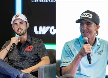 Abraham Ancer y Carlos Ortiz sueñan con levantar el trofeo en la visita de LIV Golf a México