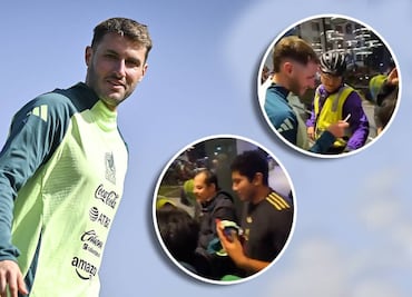 Santiago Giménez sorprende a un aficionado con un regalo de cumpleaños... ¡Gesto de crack!