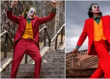 Joker regio imita baile de Joaquin Phoenix en la Macroplaza