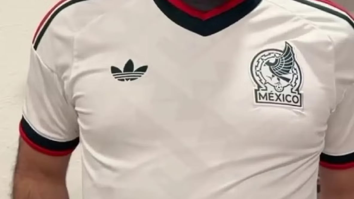 Así sería el jersey de visita de la Selección Mexicana / Foto: Especiales