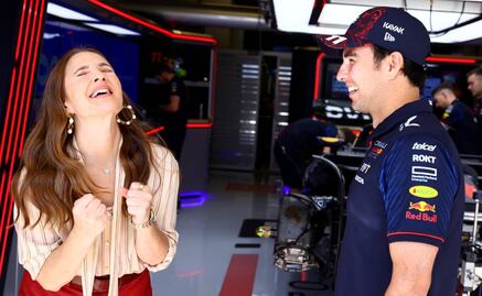 ¡Nadie se resiste al piloto mexicano! Así fue la reacción de Drew Barrymore cuando conoció a Checo Pérez