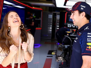 ¡Nadie se resiste al piloto mexicano! Así fue la reacción de Drew Barrymore cuando conoció a Checo Pérez