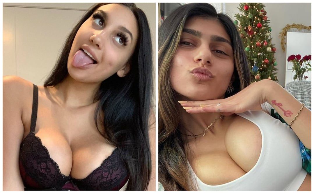 Foto: Twitter @KhalifaMati/ Instagram @miakhalifa