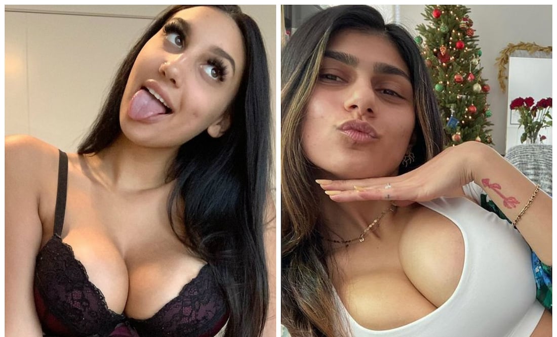 Foto: Twitter @KhalifaMati/ Instagram @miakhalifa