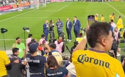 Afición del América insultó a David Faitelson y hasta le inventó un cántico tras el Tricampeonato
