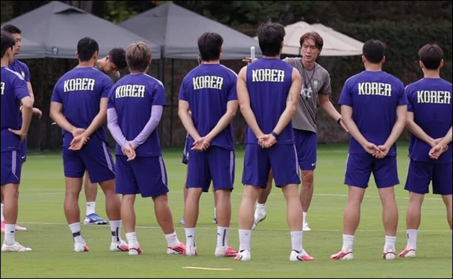 Guardia Nacional derriba dron que espiaba el entrenamiento de la selección de Corea del Sur. FOTO: @thekfa