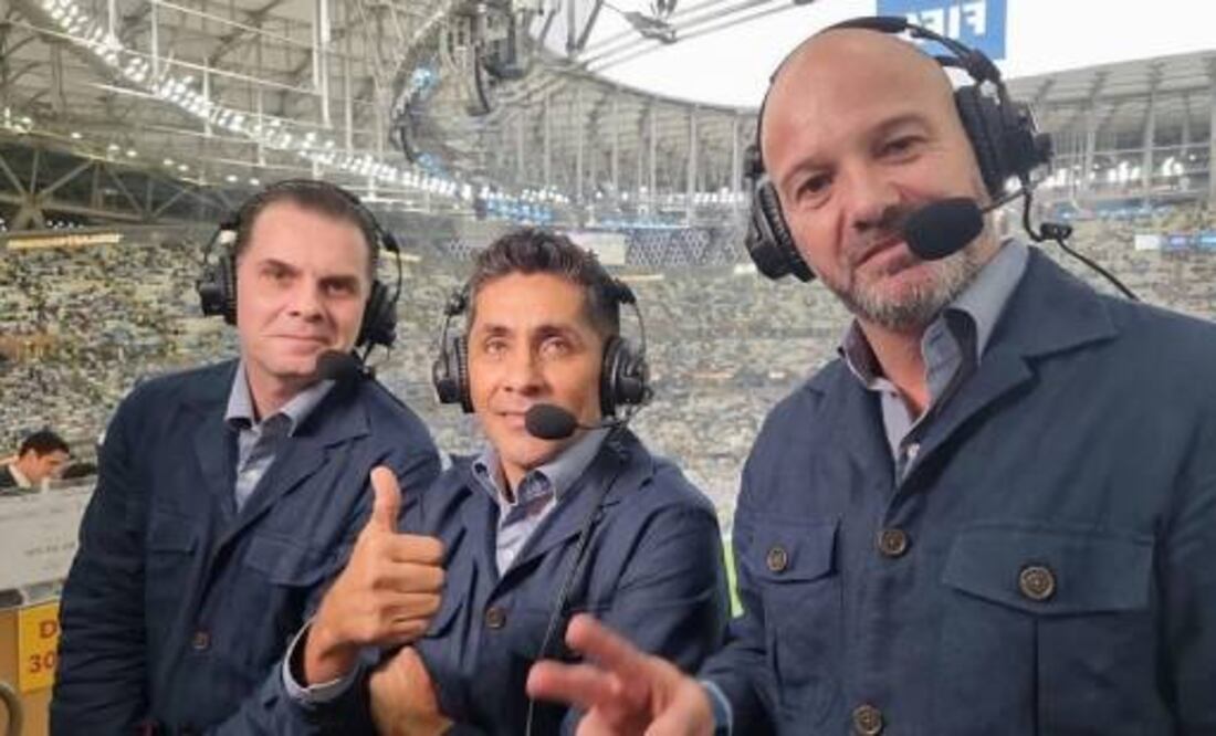 Christian Martinoli, Luis García y Jorge Campos - Foto: Especial