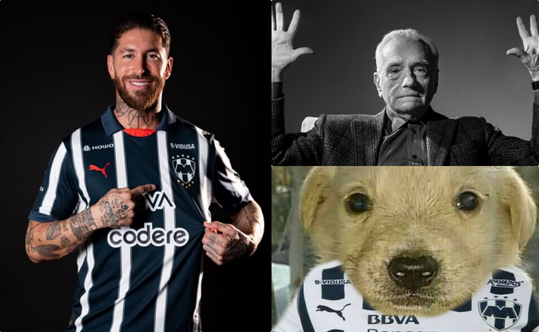 Los memes que dejó la llegada de Sergio Ramos a Monterrey - Foto: @rayados en Instagram/Especial