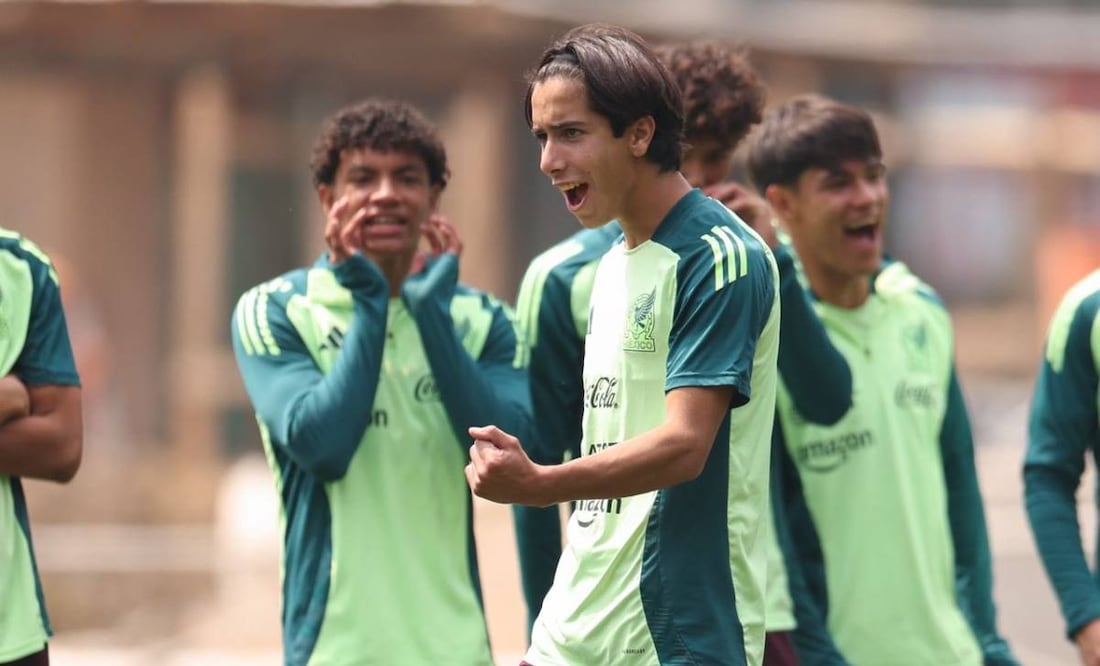 Lucca Vuoso no ha anotado ningún gol con México en el Mundial Sub-17. Foto: Especial