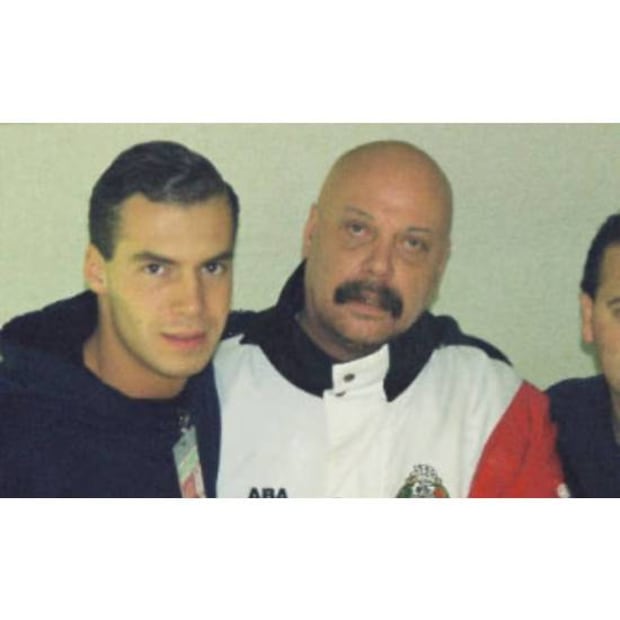 Perro Bermúdez y André Marín, tras la rivalidad de TV Azteca y Televisa, tuvieron una buena relación. Foto: Especial