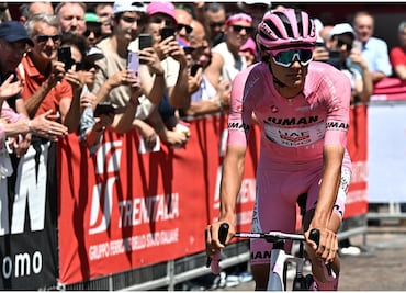 Isaac del Toro terminó en segundo lugar de la etapa 19 del Giro de Italia