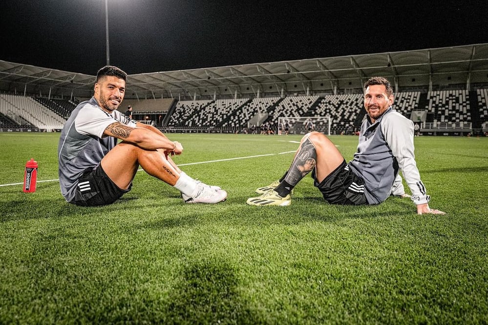 Lionel Messi y Luis Suárez - Fuente: Instagram @luissuarez9