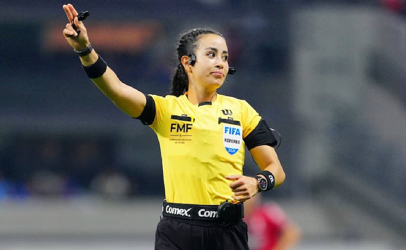 Katia Itzel García: ¿Cuándo y dónde ver a la árbitra mexicana como juez central en el Mundial 2026?