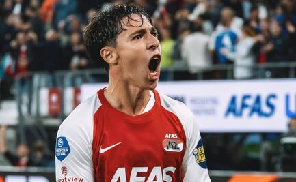 Mateo Chávez se lleva premio por su gol del mes de agosto con el AZ Alkmaar