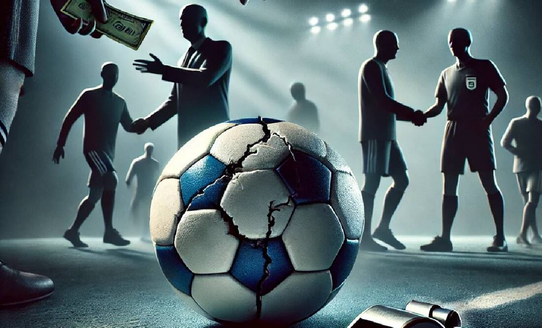 Escándalo en el futbol por un supuesto amaño en un partido. FOTO: Especial