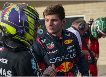 Max Verstappen hace historia en F1 ganando en Austin, con un Hamilton que acecha a Red Bull