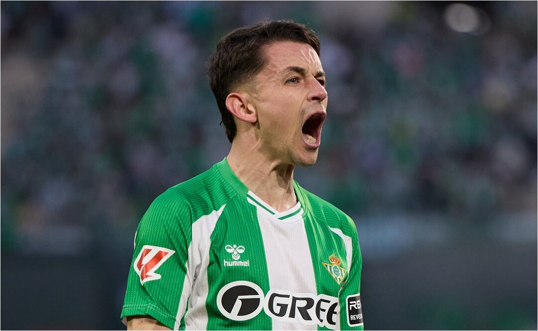 FOTO: BETIS - Fidalgo brilla en el clásico: anota y desata la locura en el Villamarín