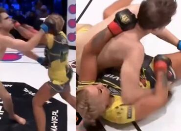 Video: Polémica por pelea de hombre y mujer en artes marciales mixtas