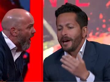 Luis García explotó contra el Warrior, avienta la taza y deja la mesa por culpa del León
