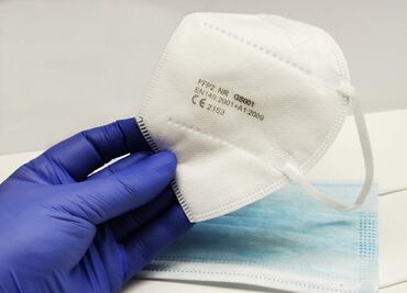 Así es la eficiencia de los cubrebocas FFP2 contra el Covid-19