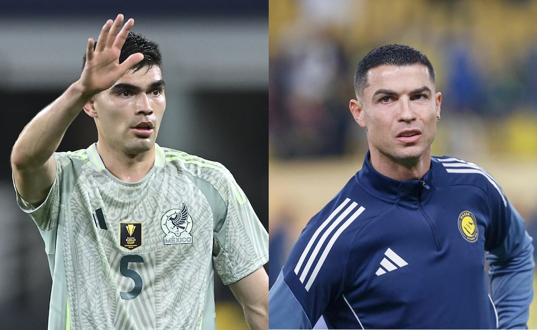 Johan Vásquez y Cristiano Ronaldo - Fotos: Imago7/AFP