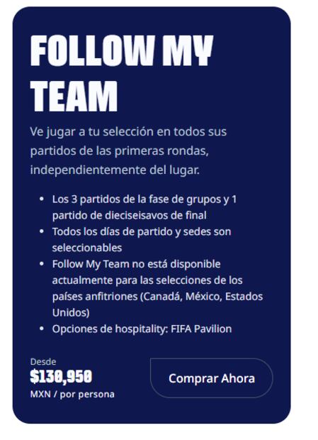 ¿Cuánto costarán los boletos del Mundial 2026?. FOTO: Captura